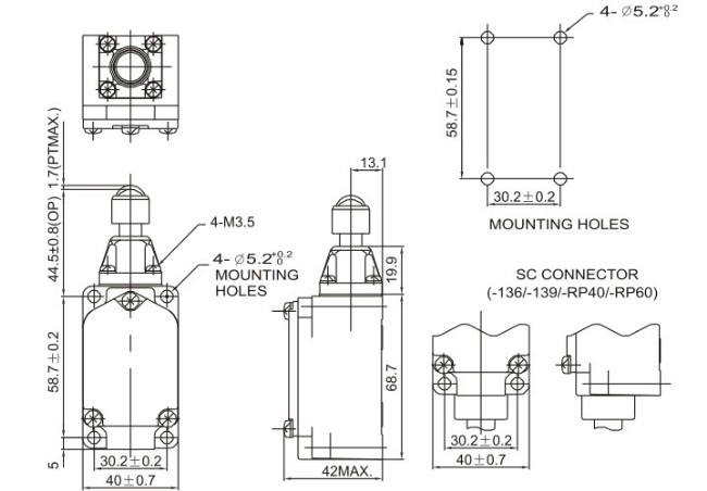 6K尺寸圖 6K尺寸圖